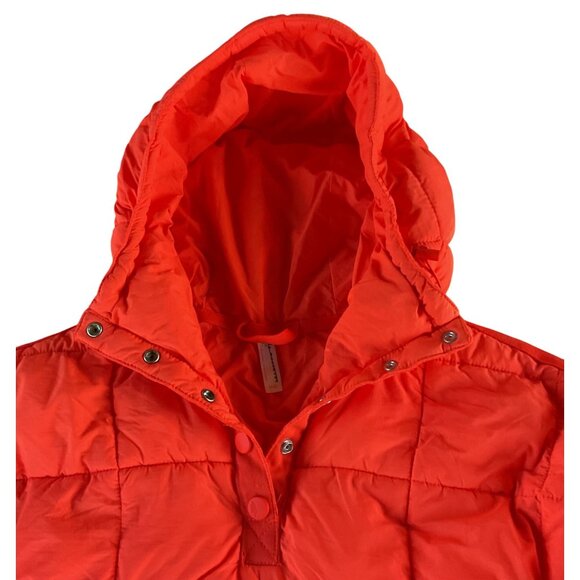NWOT Free People Movement Pippa Packable Pullover Puffer Quilted Hooded Jacket K - Picture 3 of 12